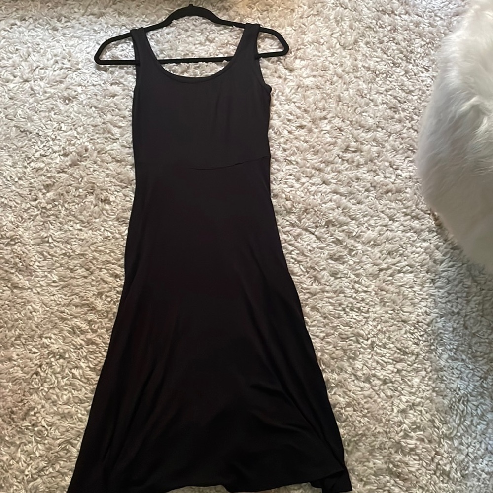 Olivia Rae - black midi dress